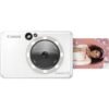 Zoemini S2 - 2in1 mini photo printer camera - 10 Prints Included - Pearl White
