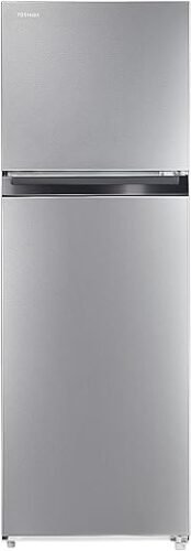 ثلاجة توشيبا 12 قدم سعة 338 لتر رمادي