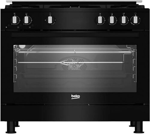 بوتاجاز بيكو 5 شعلة 90 سم بمروحة تبريد