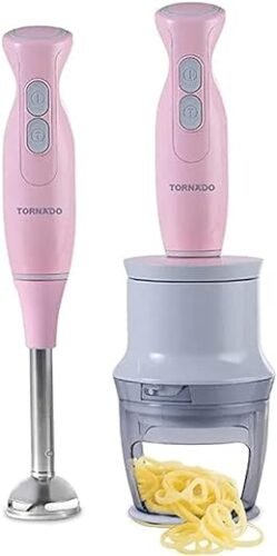 خلاط تورنيدو 1000 وات ريش ستانلس ستيل